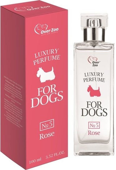 Over Zoo Perfumy o zapachu różanym dla psów 100ml OVER-ZOO