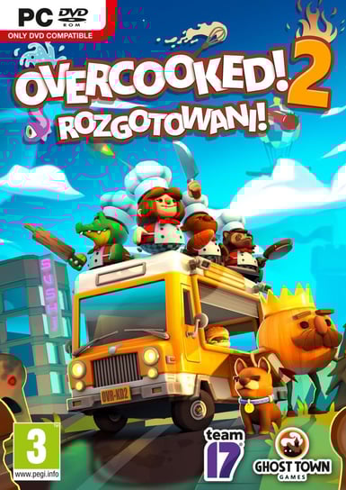 Overcooked 2: Rozgotowani, PC Ghost Town Games, Team17