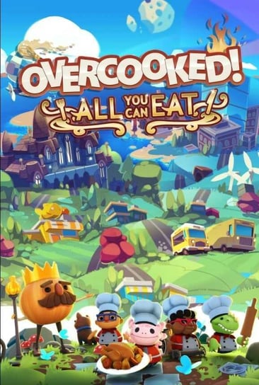 Overcooked! All You Can Eat, klucz Steam, PC Team 17 Software