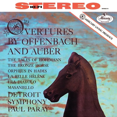 Overtures by Offenbach & Auber Detroit Symphony Orchestra, Paul Paray