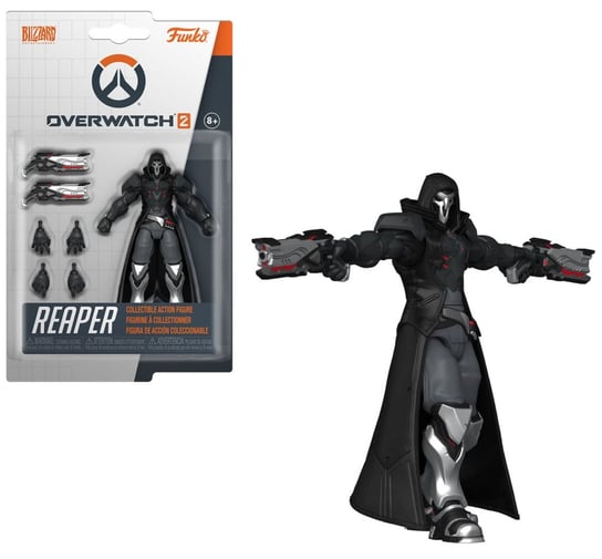 overwatch 2 - reaper - action figure pop 12.5cm Funko