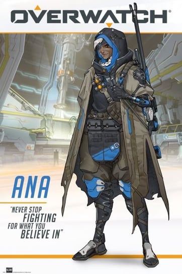 Overwatch Ana - plakat gamingowy 61x91,5 cm Overwatch