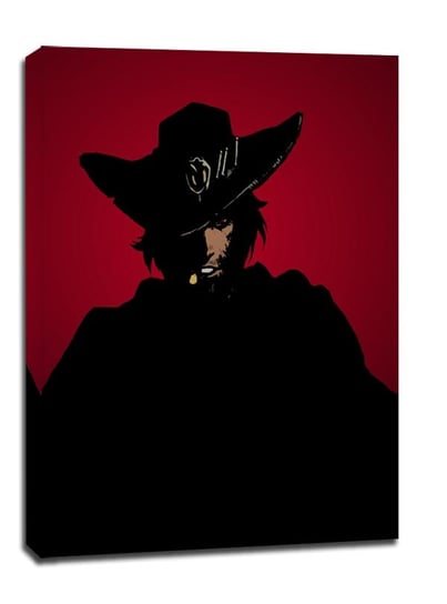 Overwatch - McCree - obraz na płótnie 40x50 cm Galeria Plakatu