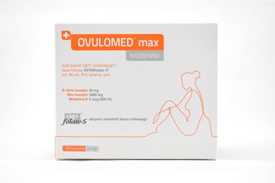 Ovulomed Max, suplement diety, 30 saszetek Kadefarm