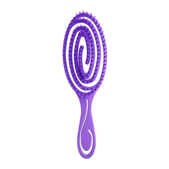 Owalna szczotka do rozczesywania włosów –Fioletowa Inna marka