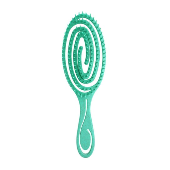 Owalna szczotka do rozczesywania włosów – Zielona Inna marka