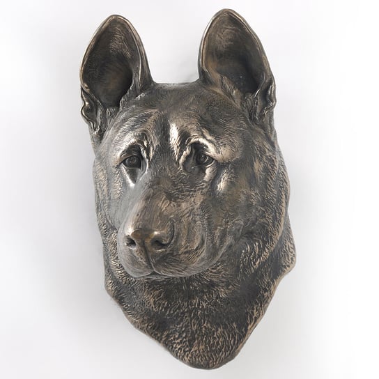 Owczarek niemiecki, Alsatian - statuetka psa, wiszące popiersie, unikatowa ozdoba dla miłośnika psów marki Art-Dog Art-Dog