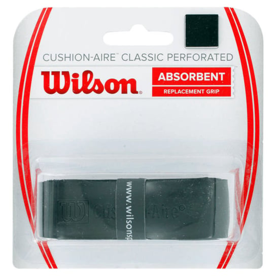 Owijka Bazowa Wilson Cushion-Aire Classic Perforated Black Wilson