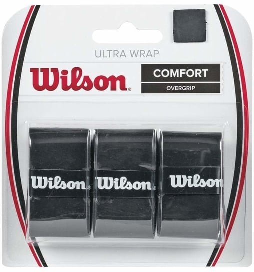 Owijka Tenis. Wilson Ultra Wrap Wrz403000 3 Szt. Czarny Wilson