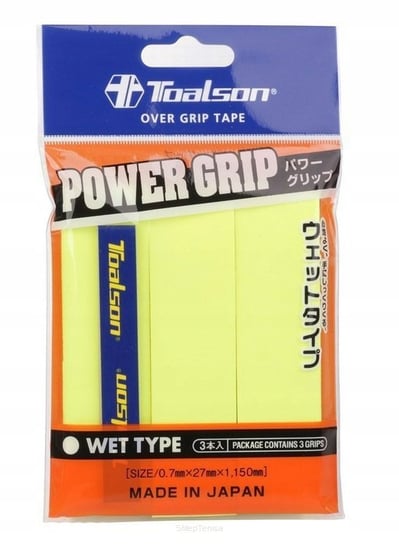 Owijka Wierzchnia Toalson Power Grip 3P Neon Żółty Toalson