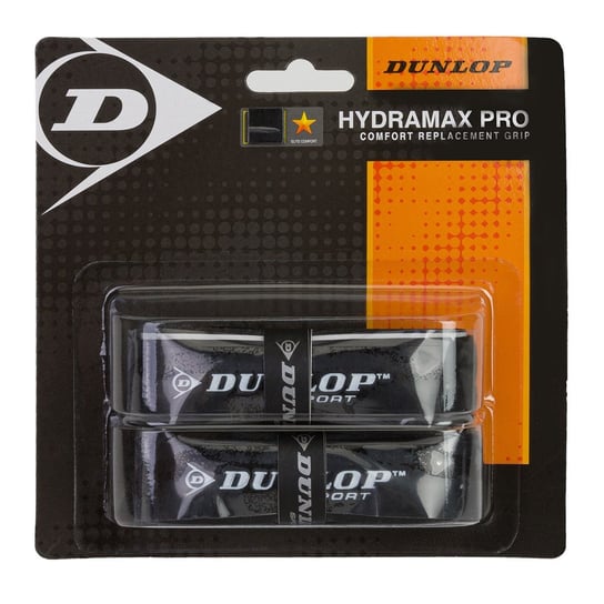 Owijki Do Rakiet Squash Dunlop Hydramax Pro 2 Szt. Czarne 613252 Dunlop