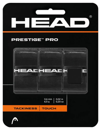 Owijki Tenisowe Wierzchnie Head Prestige Pro X3 Czarny Head