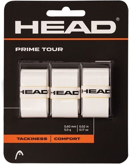 Owijki Tenisowe Wierzchnie Head Prime Tour X3 Białe Head