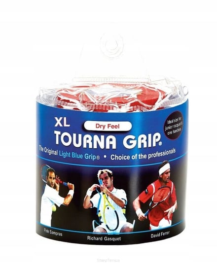 Owijki wierzchnie Tourna Grip Dry Feel XL granatowa x30 Tourna