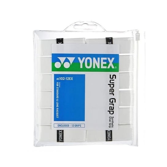Owijki Wierzchnie YONEX SUPER GRAP AC-102EX Białe 12 szt Yonex