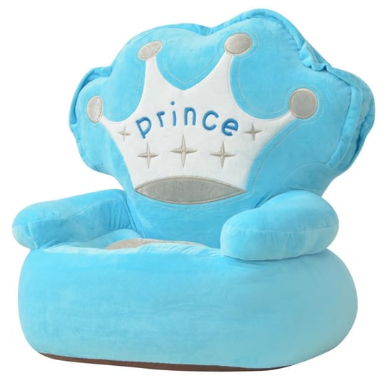 Own Brand, Fotel dla dzieci, Prince, Niebieski vidaXL