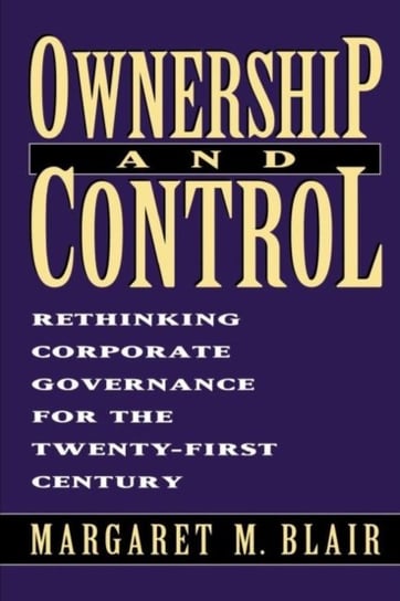 Ownership and Control Blair Margaret