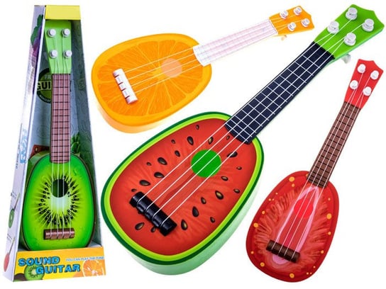 Owocowa ukulele GITARA dla dzieci gitarka IN0033 JOKO