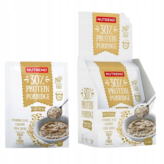 Owsianka białkowa Protein Porridge 5x50g naturalny Nutrend