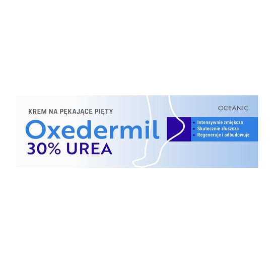 Oxedermil, krem na pękające pięty mocznik 30%, 50 ml Oxedermil