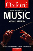 OXF CONCISE DICT MUS Kennedy Michael