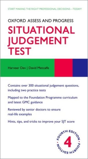 Oxford Assess and Progress: Situational Judgement Test Opracowanie zbiorowe