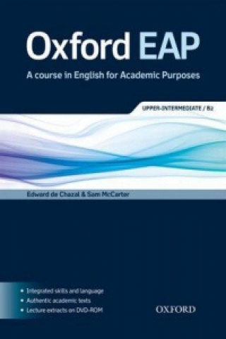 Oxford EAP B2. Student's Book + DVD-ROM Pack Chazal de Edward, McCarter Sam