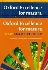 Oxford exellence for matura. Podręcznik z repetytorium + CD Quintana Jenny, Sosnowska Joanna, Gryca Danuta