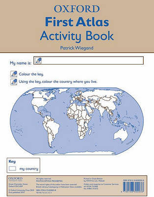 Oxford First Atlas Activity Book Wiegand Patrick