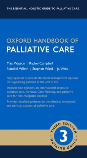 Oxford Handbook of Palliative Care Opracowanie zbiorowe