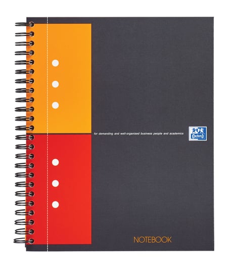 Oxford, Kołonotatnik B5, 80 kartek w kratkę Oxford