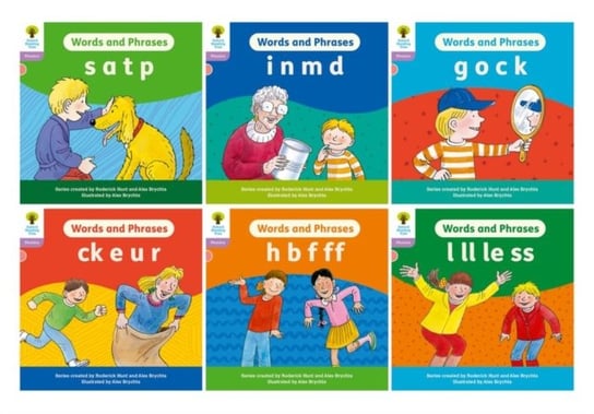 Oxford Reading Tree: Floppy's Phonics Decoding Practice: Oxford Level 1+: Mixed Pack of 6 Roderick Hunt