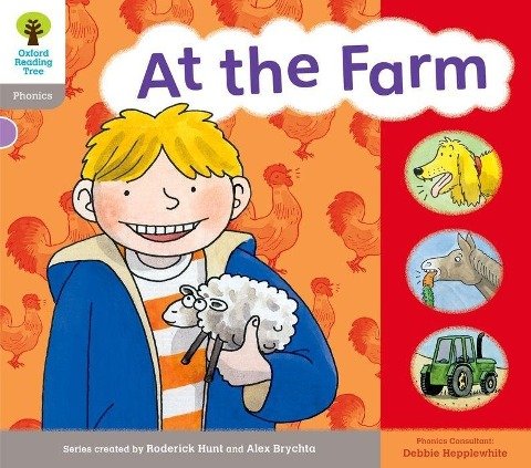 Oxford Reading Tree: Level 1: Floppys Phonics: Sounds and Letters: At the Farm Opracowanie zbiorowe