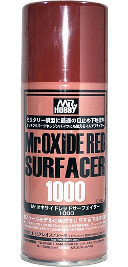 Oxide Red Surfacer 1000, 170 ml MR.Hobby