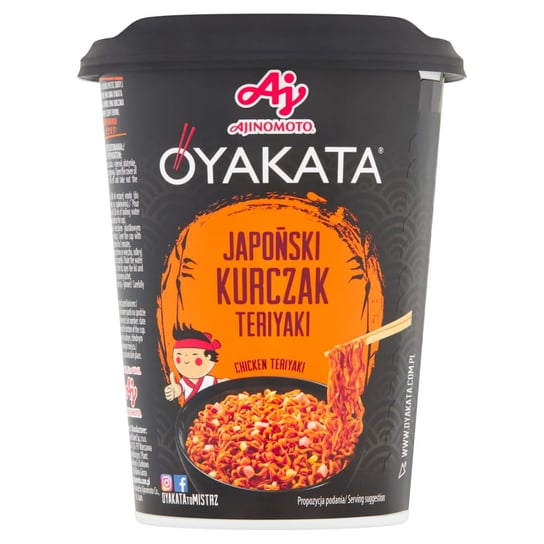 Oyakata Japoński Kurczak - Danie Instant -  Makaron Z Sosem Teriyaki -96 G Inna marka
