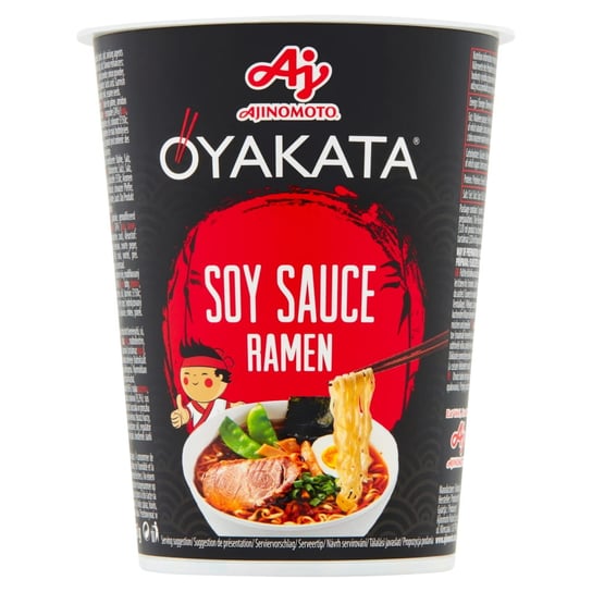 Oyakata Ramen Soy Sauce - Zupa Instant O Smaku Sosu Sojowej Z Makaronem - 63 G Kalldera