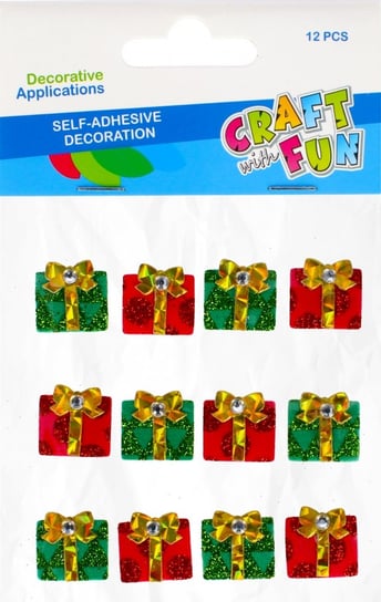 Ozdoba Boże Narodzenie Eva Prezent  Craft With Fun 479983 Craft With Fun