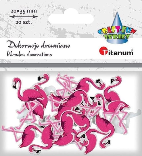 Ozdoba Drewniana Titanum Craft-Fun Series Flamingi (Mtcr-Wdc878) Titanum HASTA