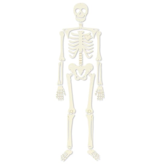 Ozdoba halloweenowa - szkielet, s, 1kpl. P13