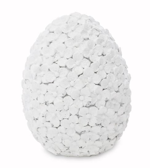 Ozdoba jajko ART-POL, biały, 8x6,5x6,5 cm Art-Pol