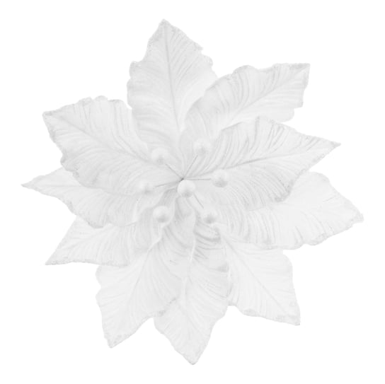 Ozdoba Świąteczna Kwiat Biały Przypinka 28X25Cm Inny producent