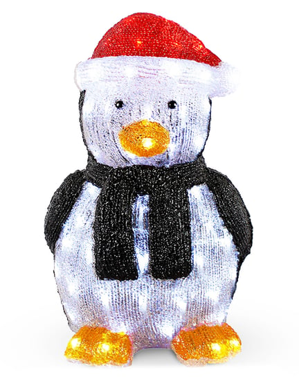 Ozdoba Świąteczna Pingwinek Akrylowy 80 Led Inna marka