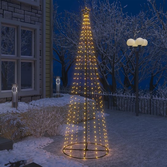 Ozdoba świąteczna w kształcie choinki, 330 LED, 100x300 cm vidaXL