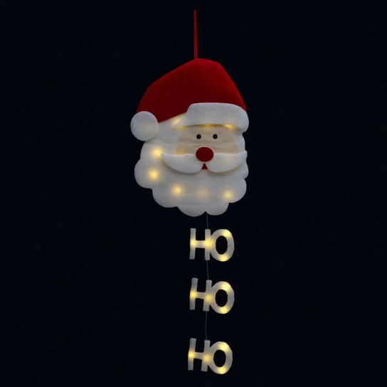 Ozdoba świetlna świąteczna, Mikołaj z napisem, 24 LED Fééric Lights and Christmas