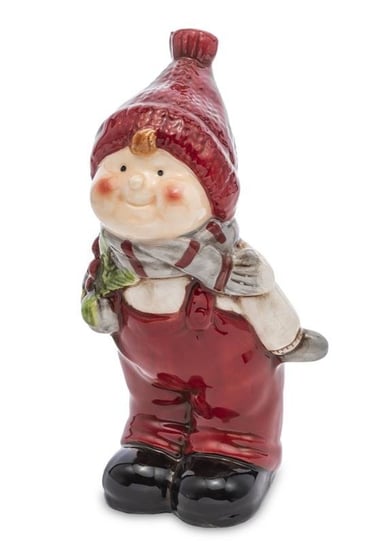Ozdobna Figurka Świąteczna Dekoracja Chłopiec Pigmejka