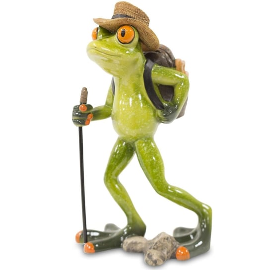 Ozdobna figurka - żaba podóżnik Pagla 16,5 cm Duwen