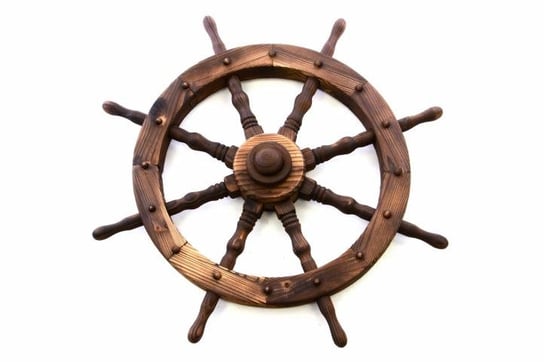 Ozdobne koło-ster, brązowe, 80 cm Garthen