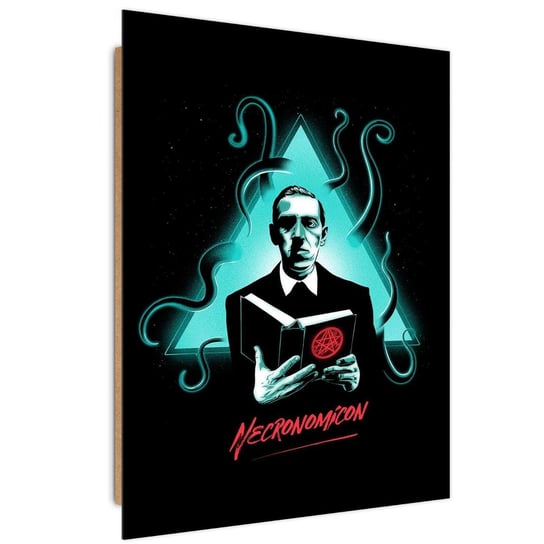 Ozdobny deco panel FEEBY, H.P. Lovecraft Necronomicon, 40x60 cm Feeby