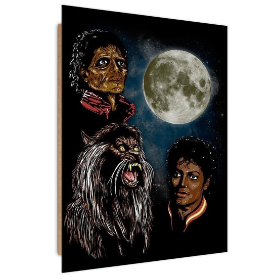 Ozdobny deco panel FEEBY, Michael Jackson, 50x70 cm Feeby