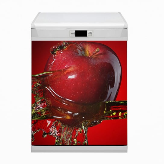 Ozdobny magnes na zmywarkę Czerwone jabłko 60x80, Bluedecor Bluedecor